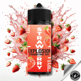 Strawberry Explosion - Strawberry Juice 120ml Downtown Vapoury